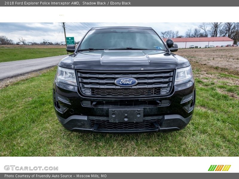 Shadow Black / Ebony Black 2018 Ford Explorer Police Interceptor AWD