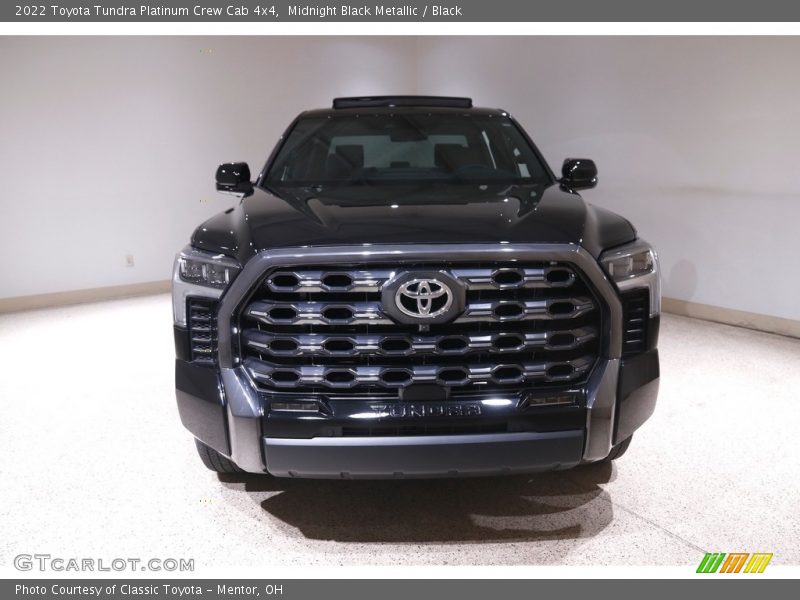 Midnight Black Metallic / Black 2022 Toyota Tundra Platinum Crew Cab 4x4