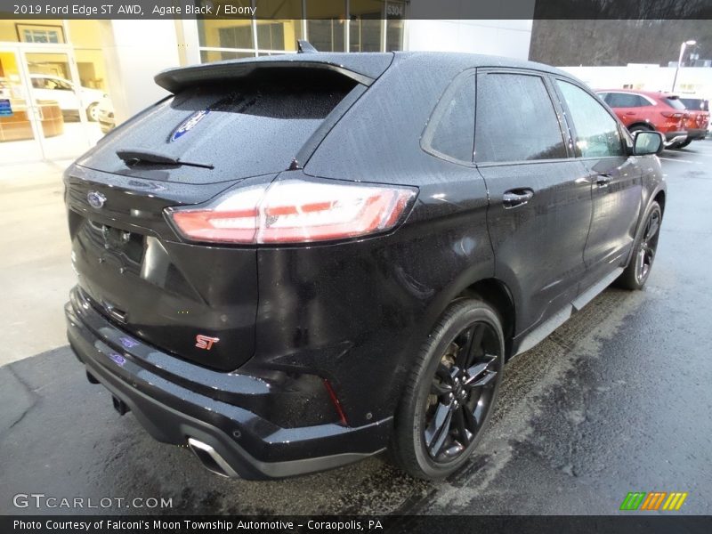 Agate Black / Ebony 2019 Ford Edge ST AWD