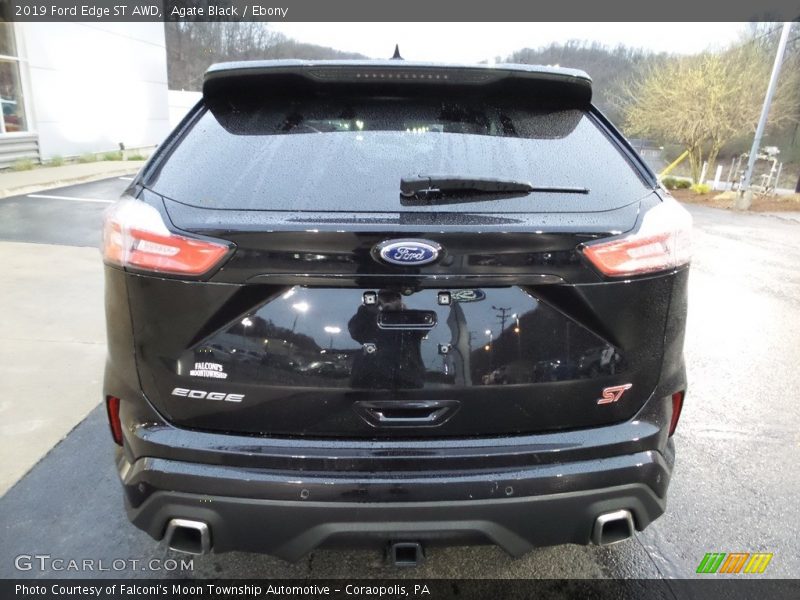 Agate Black / Ebony 2019 Ford Edge ST AWD