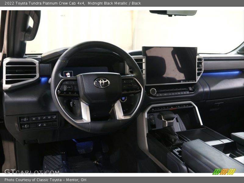 Midnight Black Metallic / Black 2022 Toyota Tundra Platinum Crew Cab 4x4