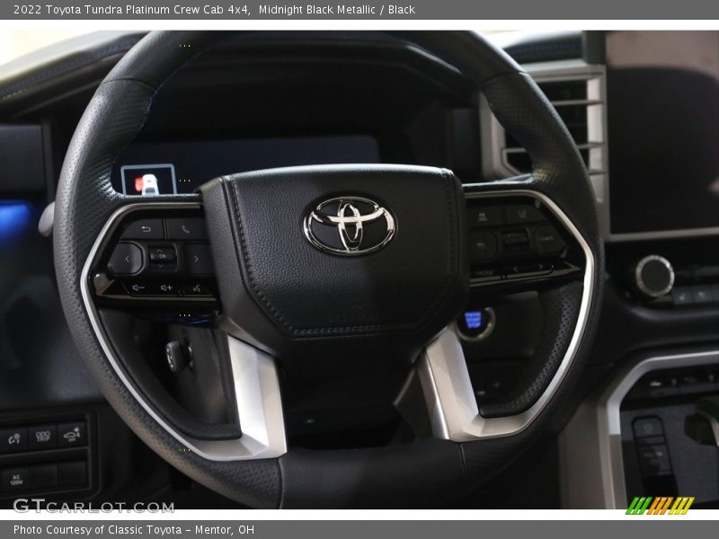 Midnight Black Metallic / Black 2022 Toyota Tundra Platinum Crew Cab 4x4