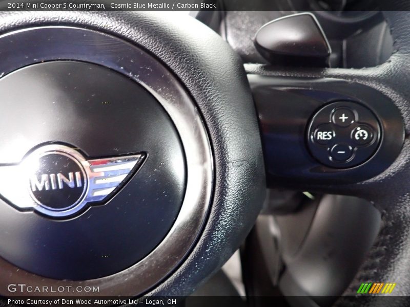 Cosmic Blue Metallic / Carbon Black 2014 Mini Cooper S Countryman