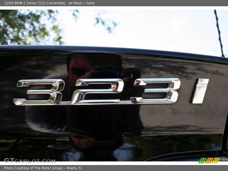 Jet Black / Sand 1999 BMW 3 Series 323i Convertible