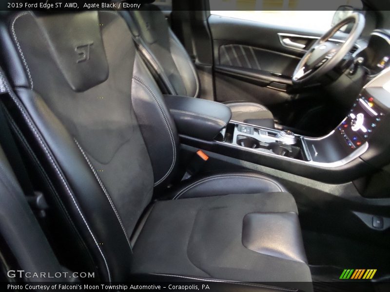 Agate Black / Ebony 2019 Ford Edge ST AWD