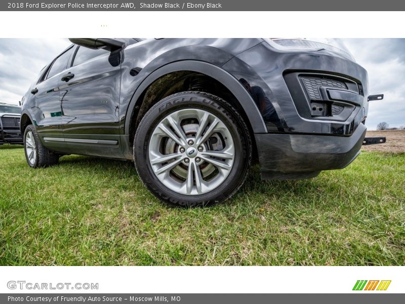  2018 Explorer Police Interceptor AWD Wheel