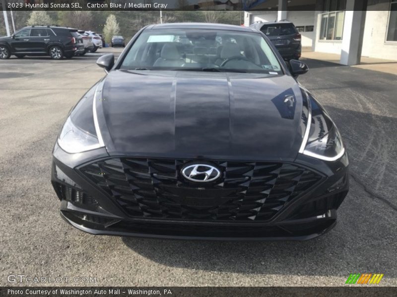 Carbon Blue / Medium Gray 2023 Hyundai Sonata SEL