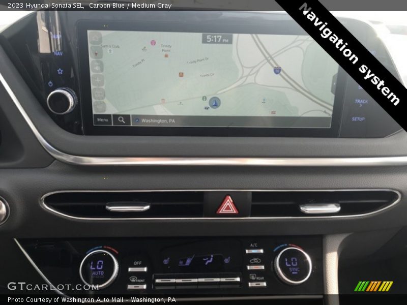 Carbon Blue / Medium Gray 2023 Hyundai Sonata SEL