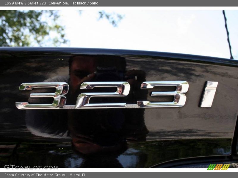 Jet Black / Sand 1999 BMW 3 Series 323i Convertible