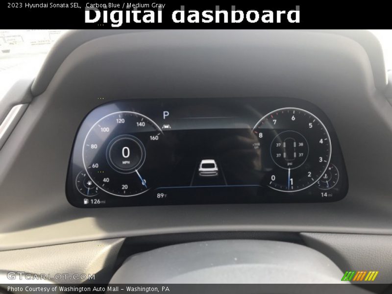 Carbon Blue / Medium Gray 2023 Hyundai Sonata SEL