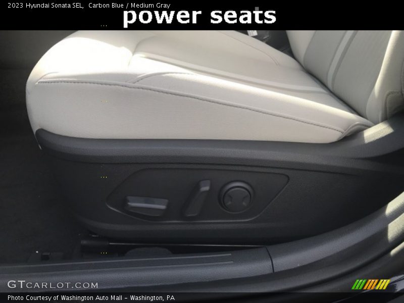 Carbon Blue / Medium Gray 2023 Hyundai Sonata SEL