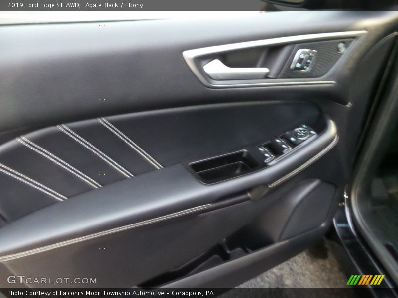 Agate Black / Ebony 2019 Ford Edge ST AWD
