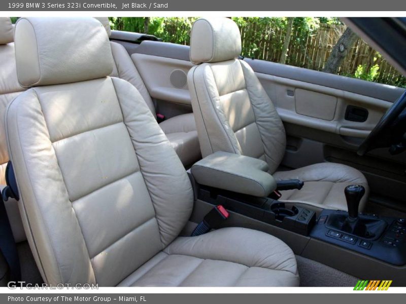 Jet Black / Sand 1999 BMW 3 Series 323i Convertible