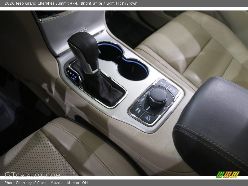 Bright White / Light Frost/Brown 2020 Jeep Grand Cherokee Summit 4x4