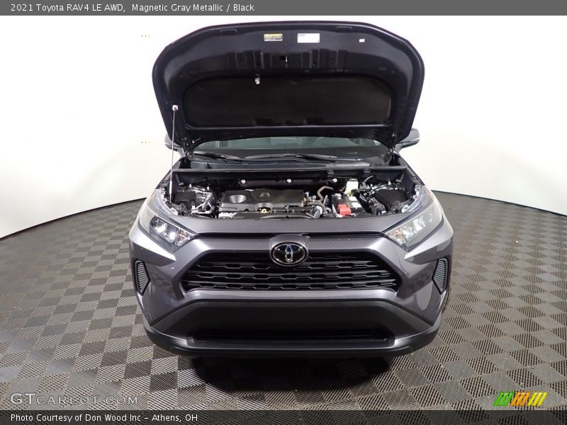 Magnetic Gray Metallic / Black 2021 Toyota RAV4 LE AWD