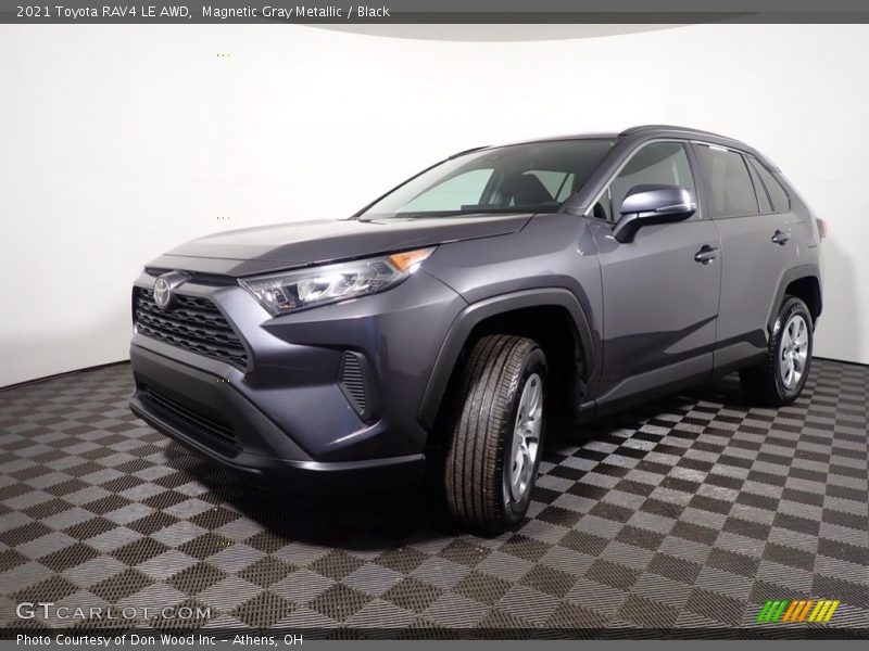 Magnetic Gray Metallic / Black 2021 Toyota RAV4 LE AWD