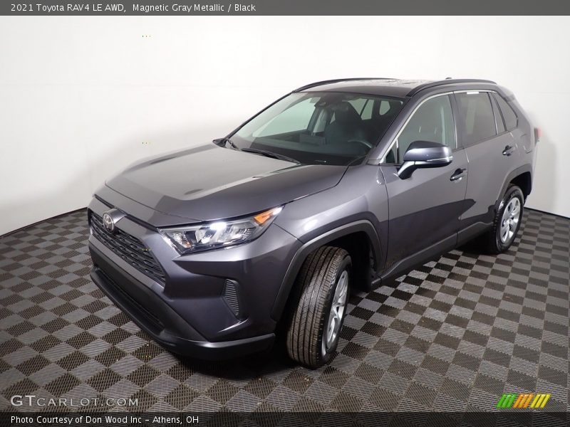 Magnetic Gray Metallic / Black 2021 Toyota RAV4 LE AWD