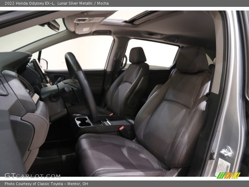Lunar Silver Metallic / Mocha 2022 Honda Odyssey EX-L