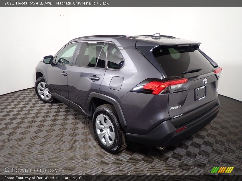 Magnetic Gray Metallic / Black 2021 Toyota RAV4 LE AWD