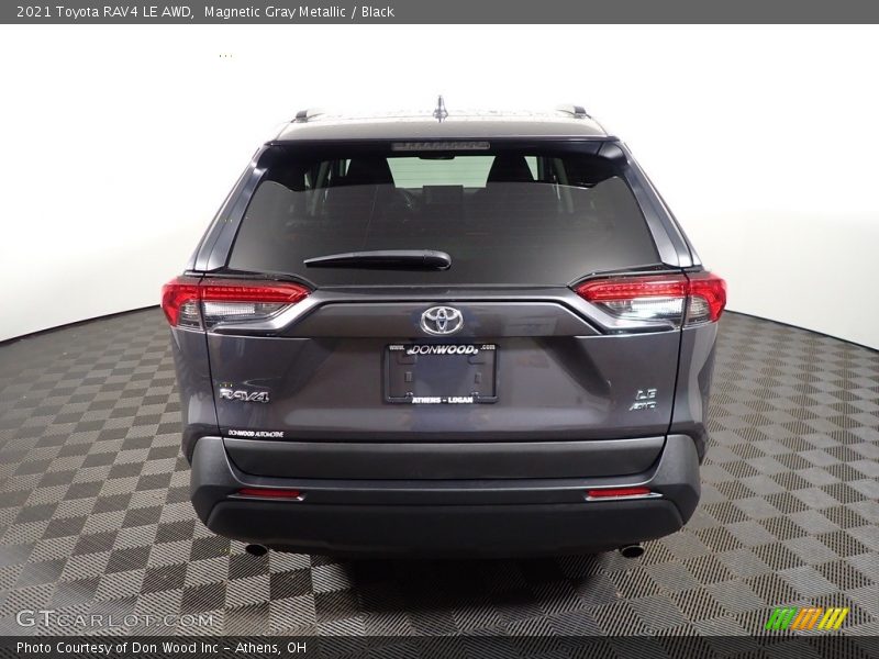 Magnetic Gray Metallic / Black 2021 Toyota RAV4 LE AWD