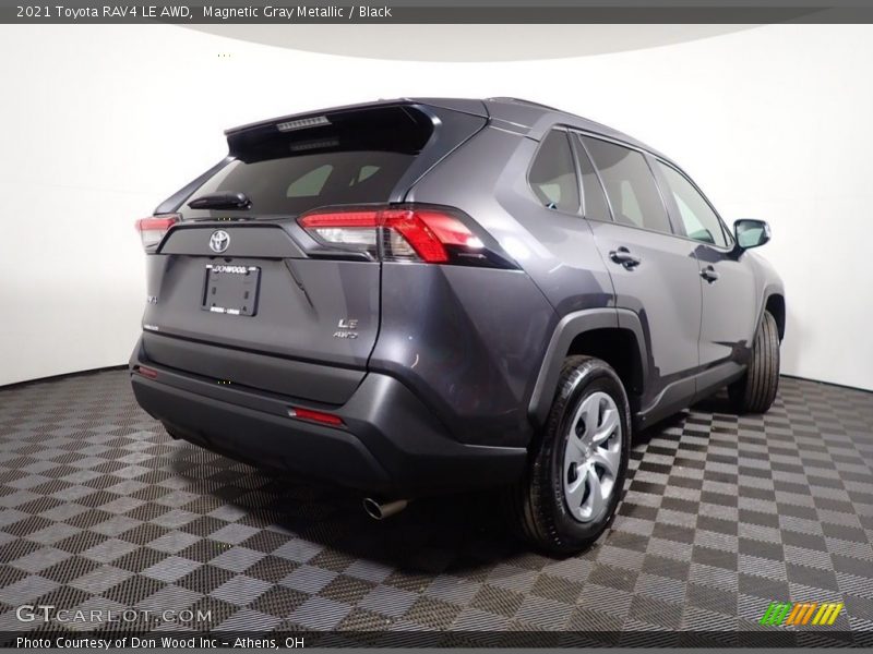 Magnetic Gray Metallic / Black 2021 Toyota RAV4 LE AWD