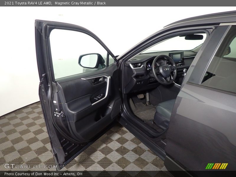 Magnetic Gray Metallic / Black 2021 Toyota RAV4 LE AWD