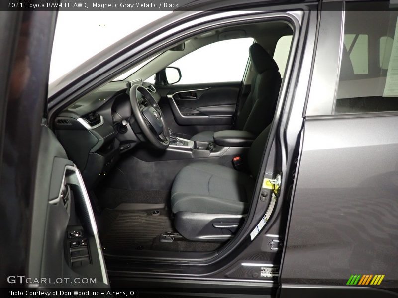 Magnetic Gray Metallic / Black 2021 Toyota RAV4 LE AWD
