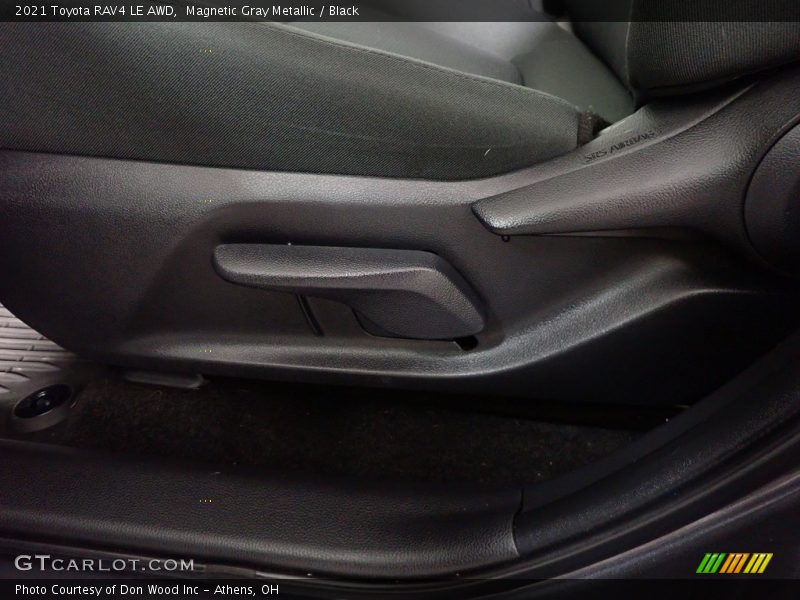 Magnetic Gray Metallic / Black 2021 Toyota RAV4 LE AWD