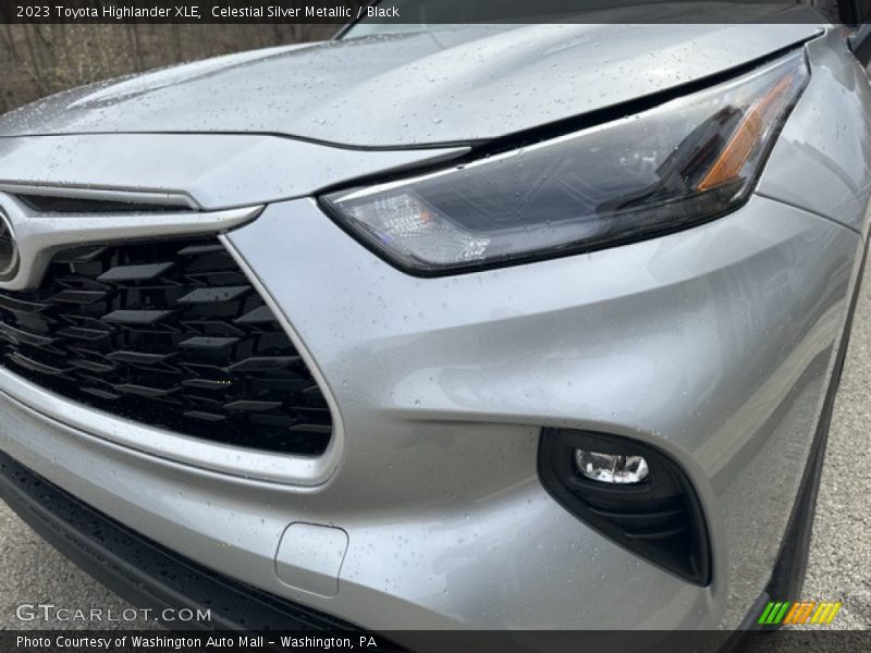 Celestial Silver Metallic / Black 2023 Toyota Highlander XLE