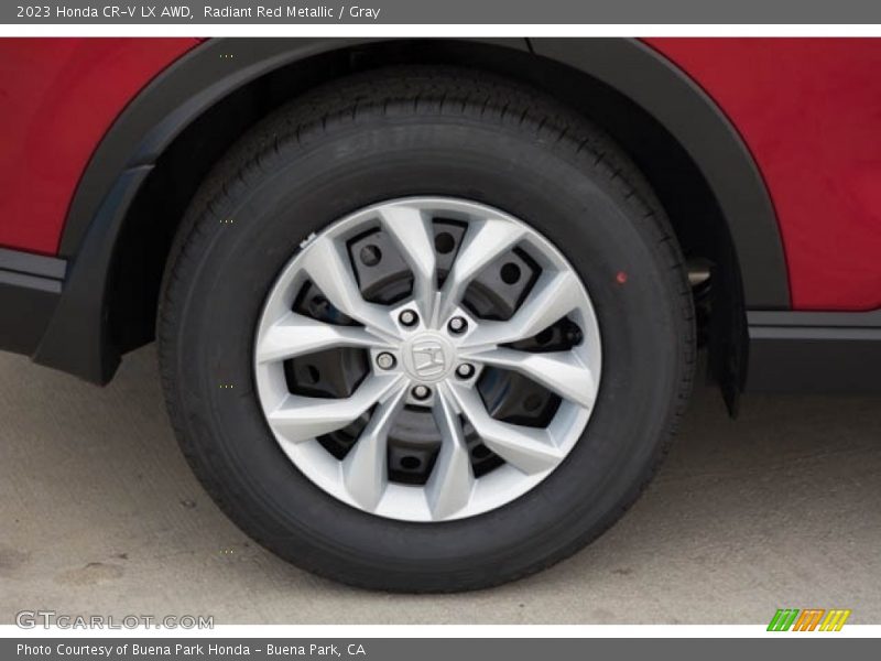 Radiant Red Metallic / Gray 2023 Honda CR-V LX AWD