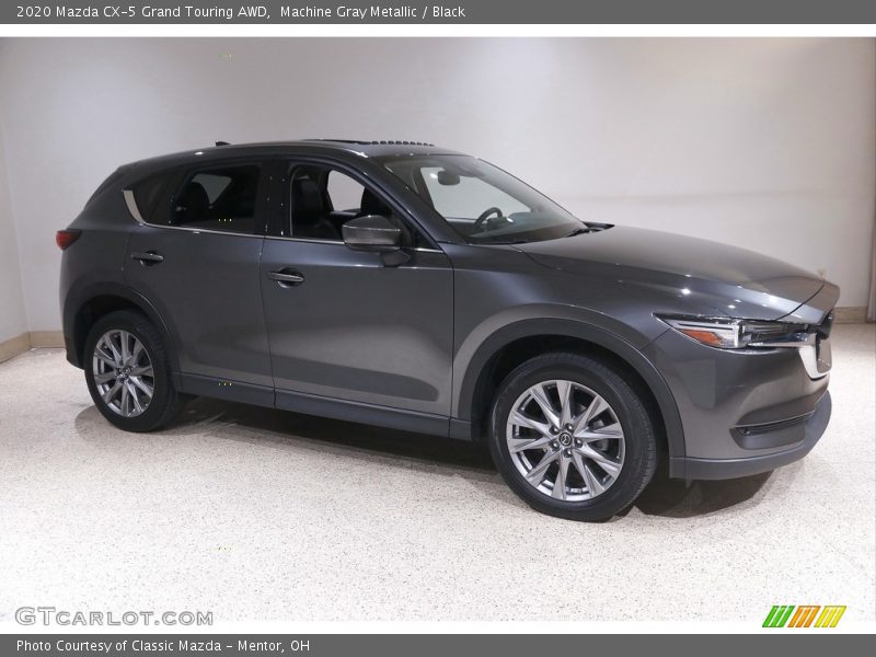 Machine Gray Metallic / Black 2020 Mazda CX-5 Grand Touring AWD