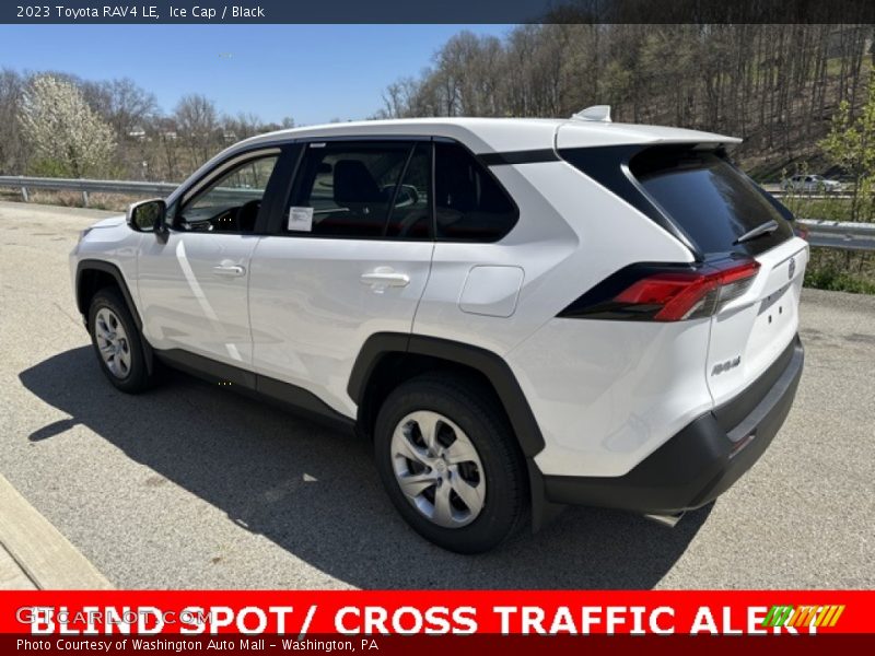 Ice Cap / Black 2023 Toyota RAV4 LE
