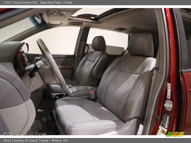 Salsa Red Pearl / Stone 2009 Toyota Sienna XLE