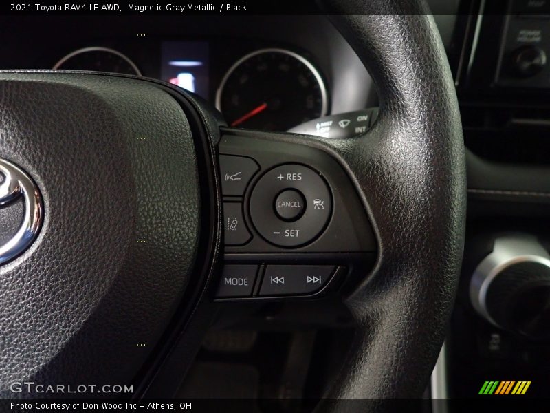 Magnetic Gray Metallic / Black 2021 Toyota RAV4 LE AWD