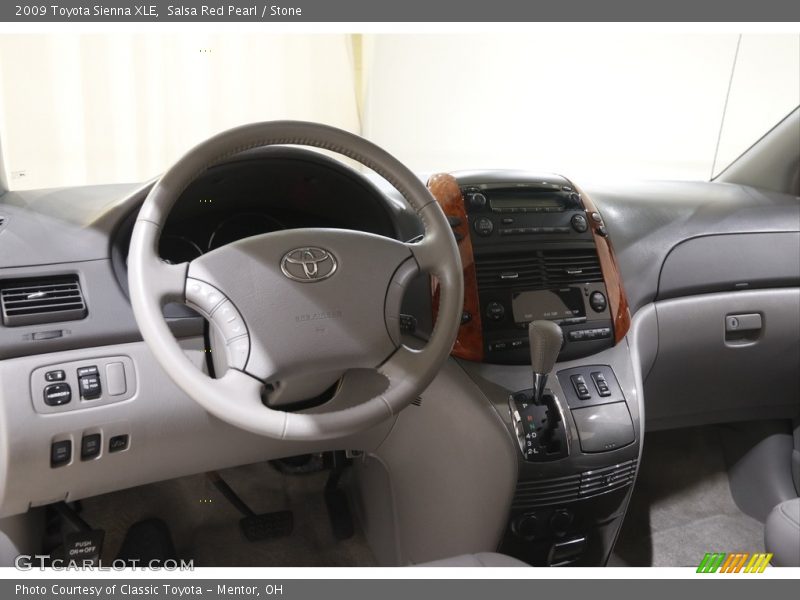 Salsa Red Pearl / Stone 2009 Toyota Sienna XLE