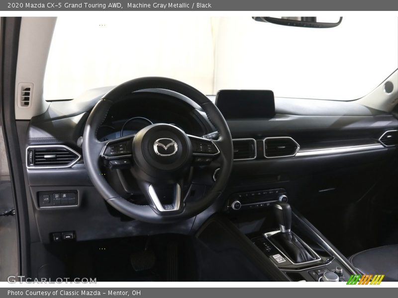 Machine Gray Metallic / Black 2020 Mazda CX-5 Grand Touring AWD