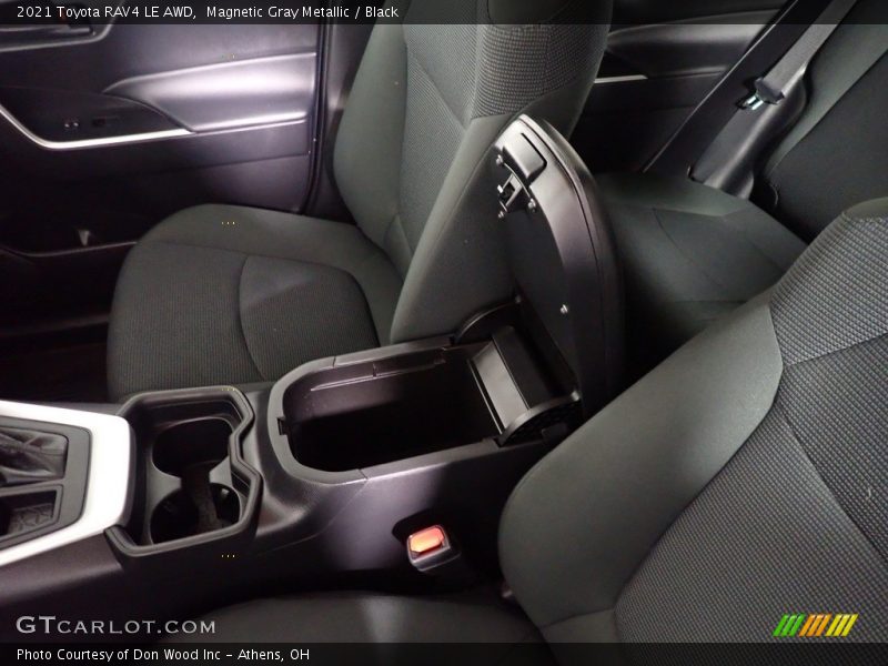 Magnetic Gray Metallic / Black 2021 Toyota RAV4 LE AWD