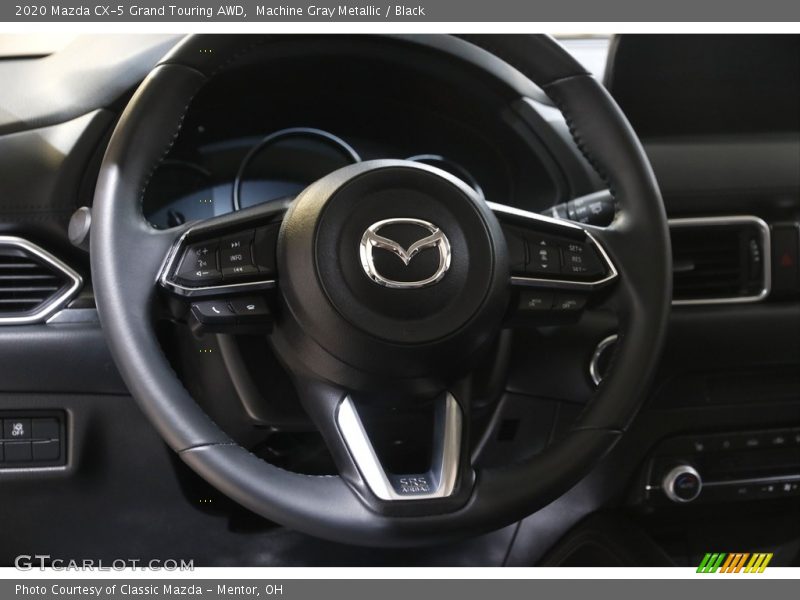 Machine Gray Metallic / Black 2020 Mazda CX-5 Grand Touring AWD