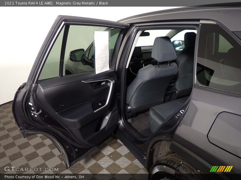 Magnetic Gray Metallic / Black 2021 Toyota RAV4 LE AWD