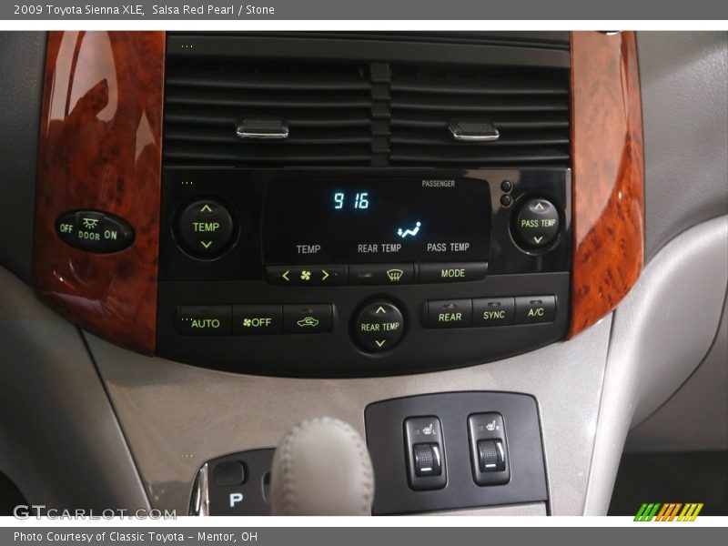 Salsa Red Pearl / Stone 2009 Toyota Sienna XLE