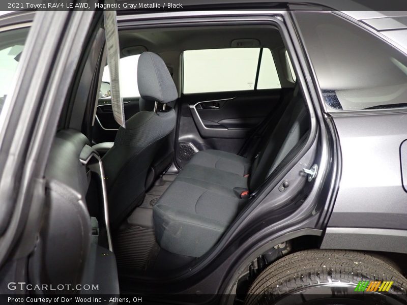 Magnetic Gray Metallic / Black 2021 Toyota RAV4 LE AWD