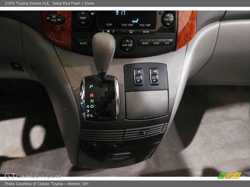 Salsa Red Pearl / Stone 2009 Toyota Sienna XLE