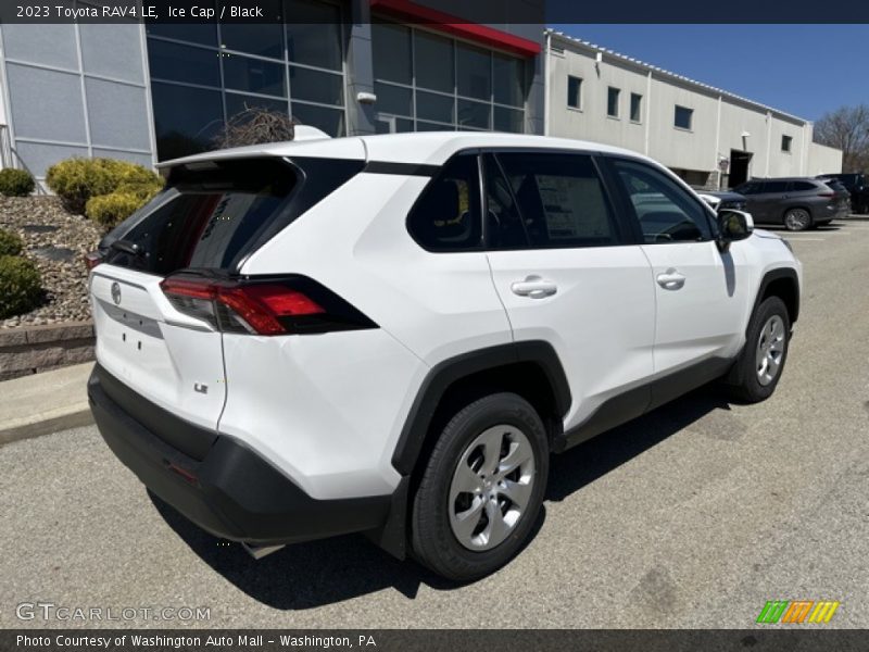 Ice Cap / Black 2023 Toyota RAV4 LE