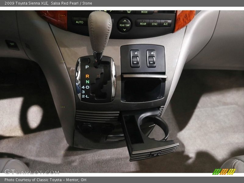 Salsa Red Pearl / Stone 2009 Toyota Sienna XLE