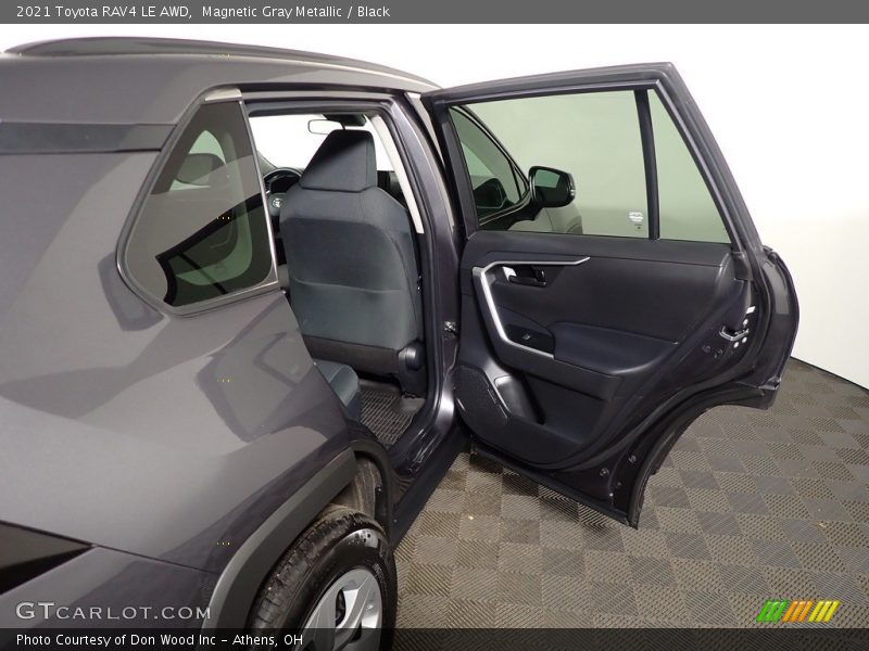 Magnetic Gray Metallic / Black 2021 Toyota RAV4 LE AWD