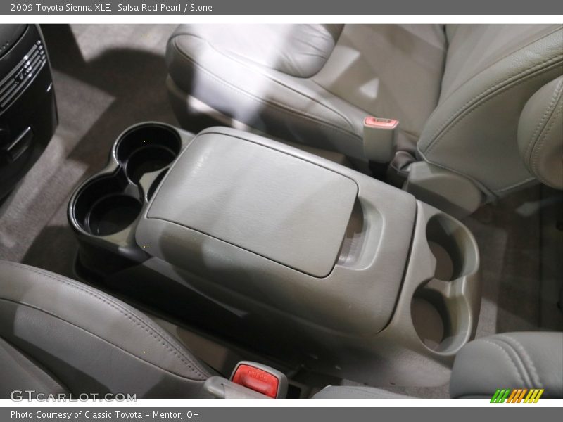 Salsa Red Pearl / Stone 2009 Toyota Sienna XLE