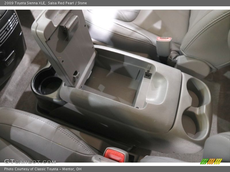 Salsa Red Pearl / Stone 2009 Toyota Sienna XLE
