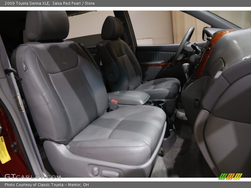Salsa Red Pearl / Stone 2009 Toyota Sienna XLE