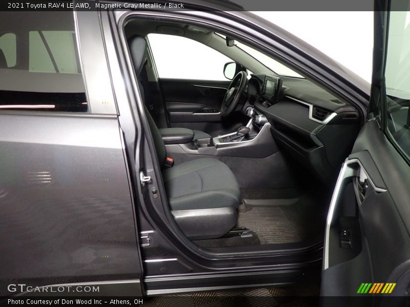Magnetic Gray Metallic / Black 2021 Toyota RAV4 LE AWD