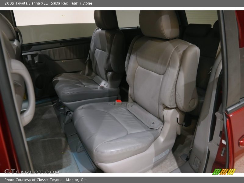 Salsa Red Pearl / Stone 2009 Toyota Sienna XLE